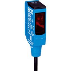 SICK 1049066 WL9-3P3430 Small Photoelectric Switches Retroreflective Autocollimation Rectangular PinPoint LED PNP Light Dark Switching PVC Cable with M12 Male Connector 4-Pin IP66 IP67 IP69K W9