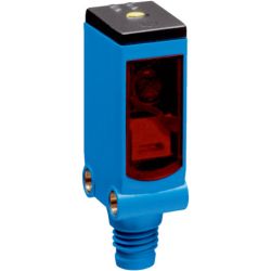 SICK 1044186 WLG4S-3P2232 Rectangular Miniature PNP Visible Red Light LED Retroreflective Photoelectric Switches Autocollimation W4S-3 Glass IP67 IP66 Male Connector M8 4-Pin