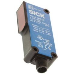 SICK 1025889 WT18-3P410 Photoelectric Proximity Switches Background Suppression Rectangular Infrared Light LED Potentiometer PNP Light Dark Switching Male Connector M12 4-Pin IP67