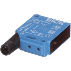 SICK 1041416 WTB12-3N2431 Small Rectangular Visible Red Light LED Potentiometer NPN Photoelectric Proximity Switches Background Suppression W12-3 Male Connector M12 4-Pin IP66 IP67 IP69K
