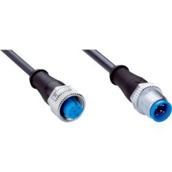 SICK 2096011 YF2A15-100UB5M2A15 M12 5-Pin Straight A-Coded Female Plug Connectors Cables PUR 10m Unshielded with Male Connector
