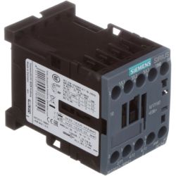SIEMENS 3RT2017-1BB41 AC-3 12A 5.5kW 400VAC 1 NO 24VDC 3-Pole Size S00 Screw Terminal Power Contactor