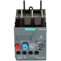 SIEMENS 3RU2126-1EB0 Thermal Overload Relay 2.8A-4.0A Size S0 Class 10 Contactor Mount Screw Terminal Manual Automatic Reset
