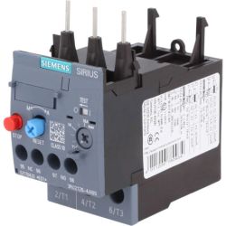 SIEMENS 3RU2126-4AB0 Thermal Overload Relay 11A-16A Size S0 Class 10 Contactor Mount Screw Terminal Manual Automatic Reset
