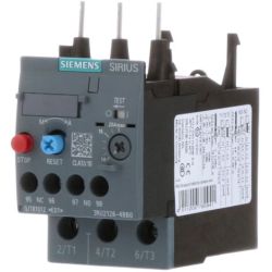 SIEMENS 3RU2126-4BB0 Thermal Overload Relay 14A-20A Size S0 Class 10 Contactor Mount Screw Terminal Manual Automatic Reset
