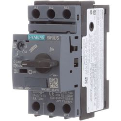 SIEMENS 3RV2011-1DA10 Circuit Breakers Size S00 Class 10 A-Release 2.2A-3.2A N-Release 42A 1hp IP20 Manual Motor Starter Protector Screw Terminals