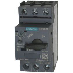 SIEMENS 3RV2021-1KA10 Circuit Breakers Size S0 Class 10 A-Release 9A-12.5A N-Release 163A 10hp IP20 Manual Motor Starter Protector Screw Terminals