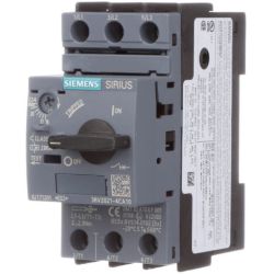 SIEMENS 3RV2021-4CA10 Circuit Breakers Size S0 Class 10 A-Release 16A-22A N-Release 286A 15hp IP20 Manual Motor Starter Protector Screw Terminals