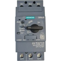SIEMENS 3RV2031-4VA10 Circuit Breakers Size S2 Class 10 A-Release 35A-45A N-Release 650A 50hp IP20 Manual Motor Starter Protector Screw Terminals
