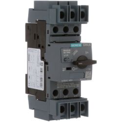 SIEMENS 3RV2711-1DD10 Manual Motor Starters Protectors Size S00 for System Protection with Approval UL 489 CSA C22.2 No.5-02 A-Release 3.2A N-Release 42A Screw Terminal Standard Switching Capacity