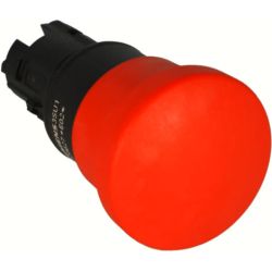 SIEMENS 3SU1000-1HA20-0AA0 E-STOP Mushroom Push Button 22mm Hole Diameter Round Plastic Red 40mm Positive Maintained