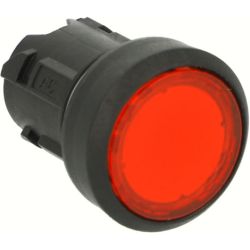 SIEMENS 3SU1001-0AA20-0AA0 Illuminated Push Button 22mm Hole Diameter Round Plastic Red Flat Maintained Push-to-Release Mechanism