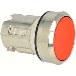 SIEMENS 3SU1050-0AB20-0AA0 Push Button 22mm Round Metal Shiny Red Flat Momentary Contact Type
