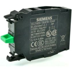 SIEMENS 3SU1400-1AA10-1DA0 Contact Modules with 2 Contact Elements 2 NO Screw Terminal for Front Plate Mounting