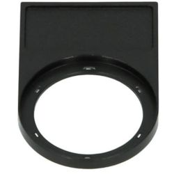 SIEMENS 3SU1900-0AG10-0AA0 Label Holders 22mm Flat Frame Rounded off at the Bottom Black for Labeling Plate 12.5mm x 27mm for Gluing