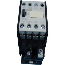 SIEMENS 3TH4013-0AK6 Contactor Relay 13E EN 50 011 1 Normally Open + 3 Normally Close Screw Terminal AC Operation 120VAC 60Hz 110VAC 50Hz