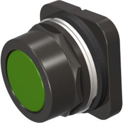 SIEMENS 52PX8A3 Furnas 30mm Metal NEMA 4X Pushbuttons 2 Position Operator Only Momentary Flush Green Non-Illuminated