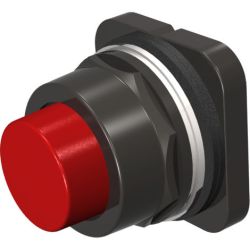 SIEMENS 52PX8B2 Furnas 30mm Metal NEMA 4X Pushbuttons 2 Position Operator Only Momentary Extended Red Non-Illuminated
