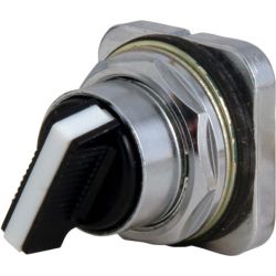 SIEMENS 52SA2HAB Furnas Metal Selector Switch Maintained Short Lever Position H Cam 4 Position Operator Only White Insert Non-Illuminated