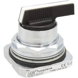 SIEMENS 52SB2BDB Furnas Selector Switches Metal Spring Return Left &amp; Right Long Lever 3 Position B Cam Operator Only White Insert Non-Illuminated
