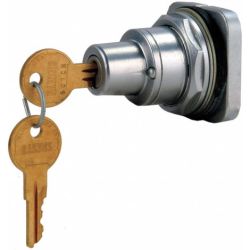 SIEMENS 52SC6AE Furnas Keyed Selector Switches Metal Maintained A Cam 2 Position Operator Only Non-Illuminated Key Type 501CH (Standard) Key Removable in All Positions
