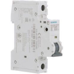 SIEMENS 5SJ4 105-7HG40 240VAC 14kA, 1-pole, C curve, 0.5A, D=70mm UL489, equal polarity Miniature Circuit Breakers