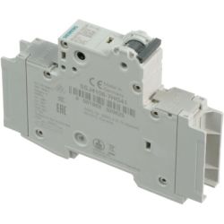 SIEMENS 5SJ4 106-7HG41 240VAC 14kA, 1-pole, C curve, 6A, D=70mm UL489 Miniature Circuit Breakers
