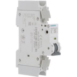 SIEMENS 5SJ4 108-7HG41 240VAC 14kA, 1-pole, C curve, 8A, D=70mm UL489 Miniature circuit breakers