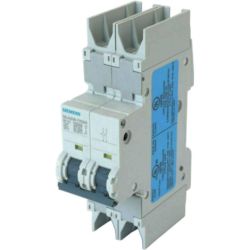 SIEMENS 5SJ4 208-7HG42 10kA, 2-pole, C curve, 8A UL489 480Y 277VAC 125VDC MCB Miniature Circuit breakers