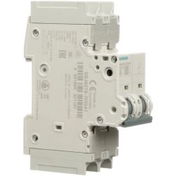 SIEMENS 5SJ4 218-7HG41 240VAC 125VDC 14kA, 2-pole, C curve, 15A, D=70mm UL489 MCB Miniature circuit breakers