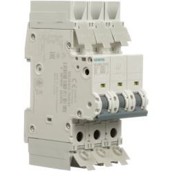 SIEMENS 5SJ4 302-7HG42 10kA, 3-pole, C curve, 2A UL489 480Y 277VAC 125VDC Miniature Circuit breakers