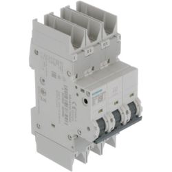 SIEMENS 5SJ4 310-7HG42 10kA, 3-pole, C curve, 10A UL489 480Y 277VAC 125VDC MCB Miniature Circuit breakers