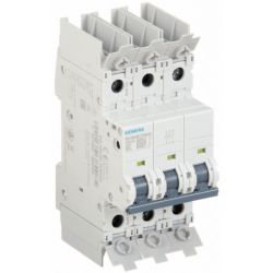 SIEMENS 5SJ4 340-7HG42 10kA, 3-pole, C curve, 40A UL489 480Y 277VAC 125VDC MCB Miniature Circuit breakers