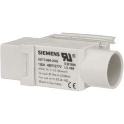 SIEMENS 5ST3666-2HG Connecting Terminals 50mm<sup>2</sup> According to UL 489 480Y/277VAC for LS 5SJ4***-*HG
