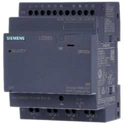 SIEMENS 6ED1052-2FB08-0BA0 LOGO! 230RCEO Logic Module PS/I/O: 115VAC 115VDC 230VAC 230VDC Relay 8 Digital Inputs/4 Digital Outputs without Display Memory 400 Blocks Modularly Expandable Ethernet Integrated Web Server