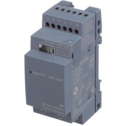 SIEMENS 6ED1055-1MB00-0BA2 LOGO! DM8 12/24R Expansion Module PS/I/O: 12VDC 24VDC Relay 2 MW 4 Digital Inputs 4 Digital Outputs for LOGO! 8