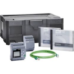 SIEMENS 6ED1057-3BA01-0AA8 LOGO! Starter Kits V8.3 with 12/24RCE Soft Comfort WinCC Basic Power Supply Screwdriver in Systainer
