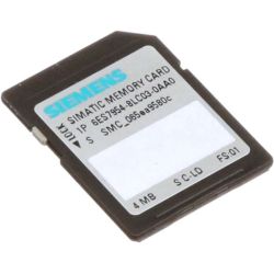 SIEMENS 6ES7954-8LC03-0AA0 SIMATIC S7 Memory Cards for S7-1x 00 CPU/SINAMICS 3.3 V Flash 4MB