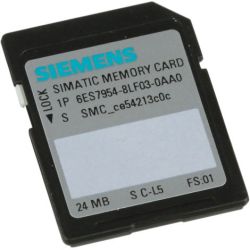 SIEMENS 6ES7954-8LF03-0AA0 SIMATIC S7 Memory Cards for S7-1X00 CPU/SINAMICS 3.3 V Flash Software 24MB