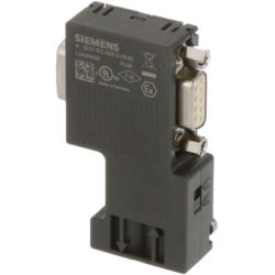SIEMENS 6ES7972-0BB12-0XA0 PROFIBUS Bus Connector RS 485 Screw with Programming Port 90°