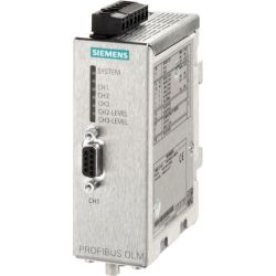 SIEMENS 6GK1503-3CB00 PROFIBUS OLM/G12 V4.0 Optical Link Module with 1 RS485 and 2 Glass FOC Interfaces