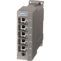 SIEMENS 6GK5005-0BA10-1AA3 SCALANCE X005 IE Entry Level Switches Unmanaged 5x 10/100 Mbit/s RJ45 Ports LED Diagnostics