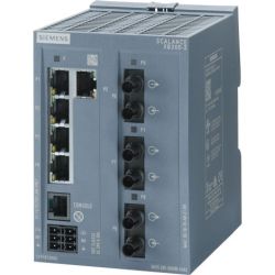 SIEMENS 6GK5 205-3BB00-2AB2 SCALANCE XB205-3 Managed Layer 2 IE Switches 5x 10/100 Mbps RJ45 Ports 3x MM FO ST Port 1x Console Port