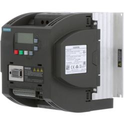 SIEMENS 6SL3210-5BE24-0UV0 SINAMICS V20 VFD 5hp 8.8A 8.2A 380V AC 480V AC Three-Phase USS/Modbus RTU with Built-in BOP IP20 UL Open 4kW without Integrated Line Filter