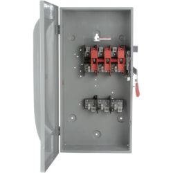 SIEMENS HF364 Low Voltage Circut Protection Heavy Duty Safety Switch VBII UL 600VAC 600VDC 200A 3W Fused 3-Pole 3-Wire 60Hz Single Throw Steel NEMA 1 Indoor