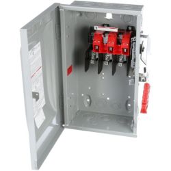 SIEMENS HNF362 Low Voltage Circuit Protection Heavy Duty Safety Switch VBII UL 600VAC 600VDC 60A 3W Non-Fused 3-Pole 3-Wire 60Hz Single Throw Steel NEMA 1 Indoor