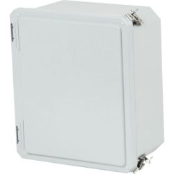 STAHLIN DS80604HLL ROBROY 8 x 6 x 4 Inches Fiberglass Enclosure Opaque Cover HLL Configuration Hinged 2 Lockable Link Latches