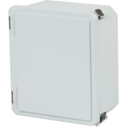 STAHLIN DS80604HPL ROBROY 8 x 6 x 4 Inches Fiberglass Enclosure Opaque Cover HPL Configuration Hinged 2 Lockable Pull Latches