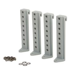 STAHLIN Robroy DS8PKA Stationary Panel Accessory Kit Diamond Shield Series Includes Bracket, Post, Screw, Washer
