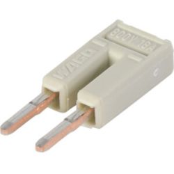 WAGO 2001-402 TOPJOB&reg;S jumper; for 2001 series; insulated; 2-way; light-gray